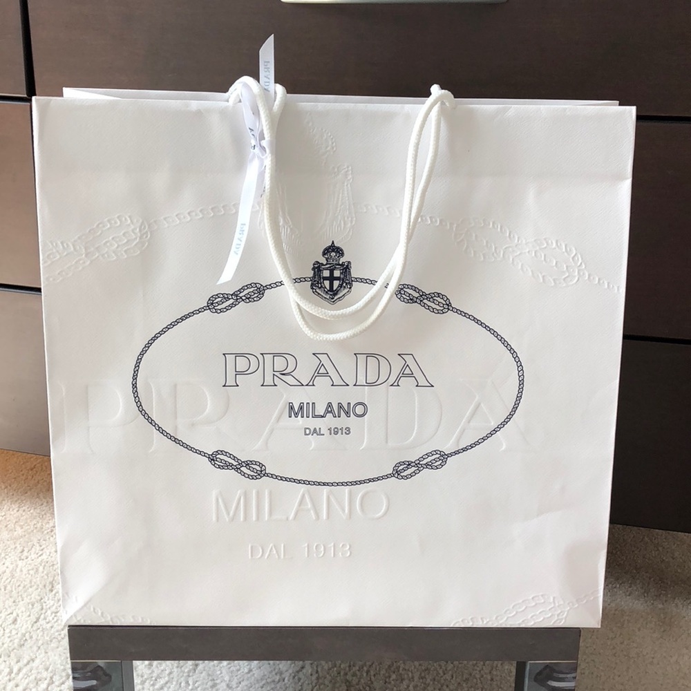 Prada Shopping Bag